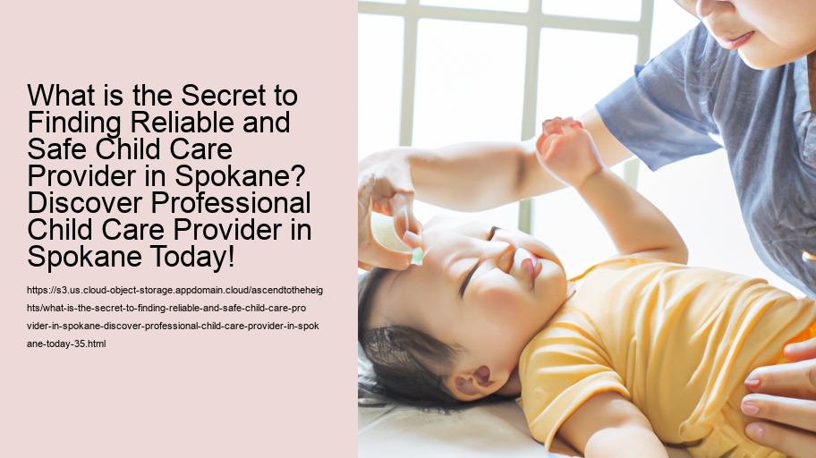 What is the Secret to Finding Reliable and Safe Child Care Provider in Spokane? Discover Professional Child Care Provider in Spokane Today!