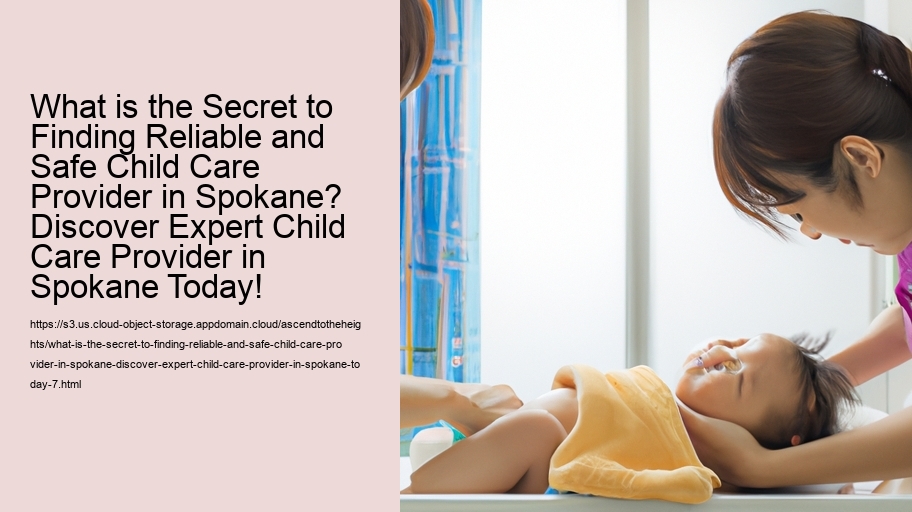 What is the Secret to Finding Reliable and Safe Child Care Provider in Spokane? Discover Expert Child Care Provider in Spokane Today!