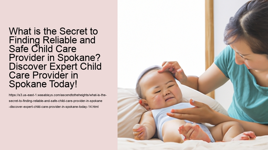 What is the Secret to Finding Reliable and Safe Child Care Provider in Spokane? Discover Expert Child Care Provider in Spokane Today!